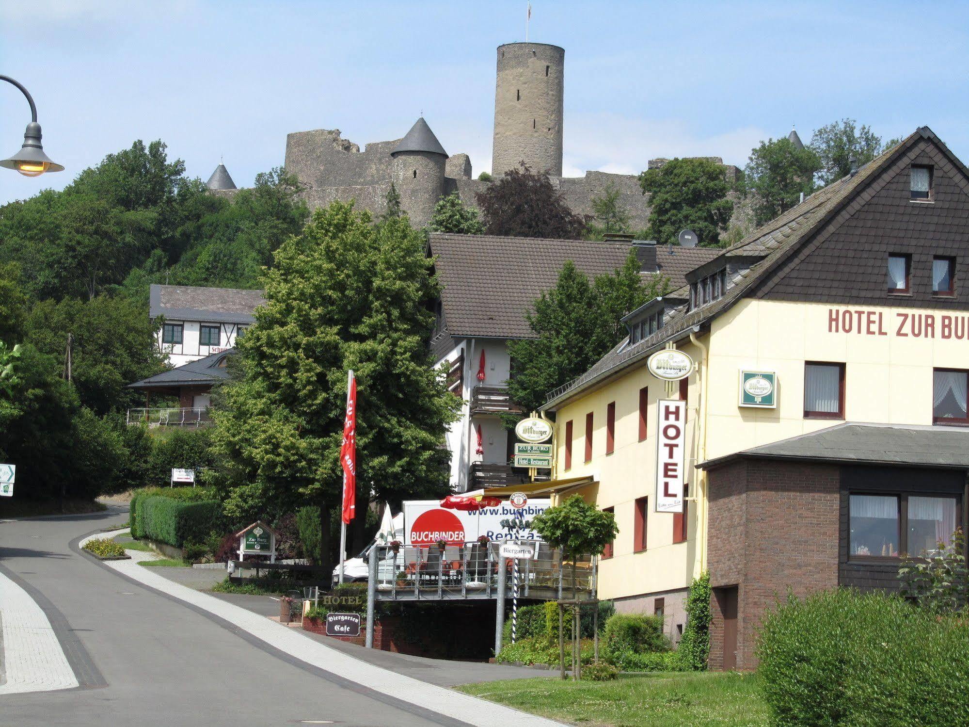 Hotel Zur Burg Nuerburg Екстер'єр фото
